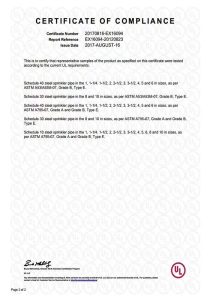 UL ASTM A53 ASTM A795